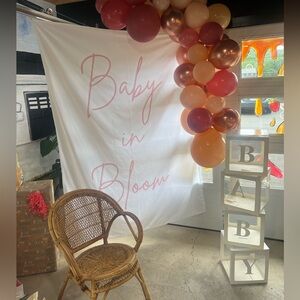 Baby in Bloom Tapestry